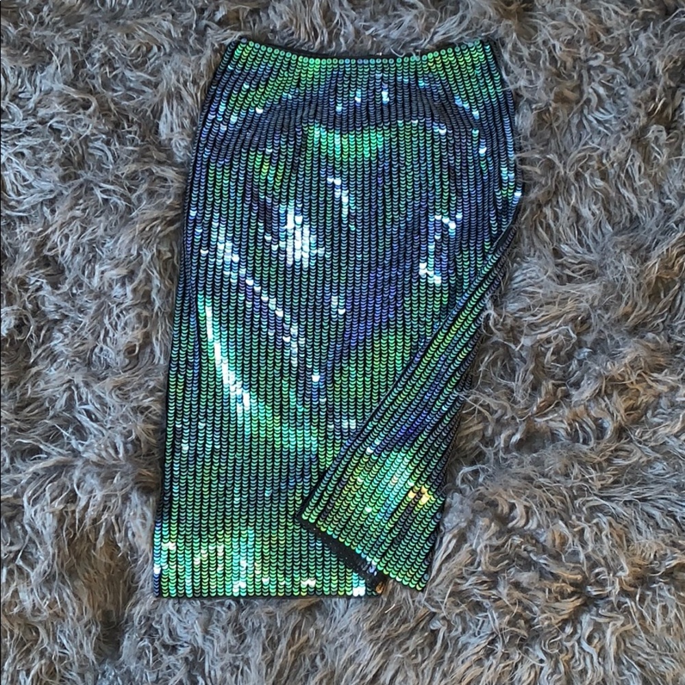 Sequin Skirt